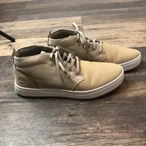NWOT Timberland Men\'s Low Boots Defender Liner ReBOTL Size 9 EUC worn once Timberland Rugged Defender ReBOTL Brown Leather Ankle Boots  main image 3